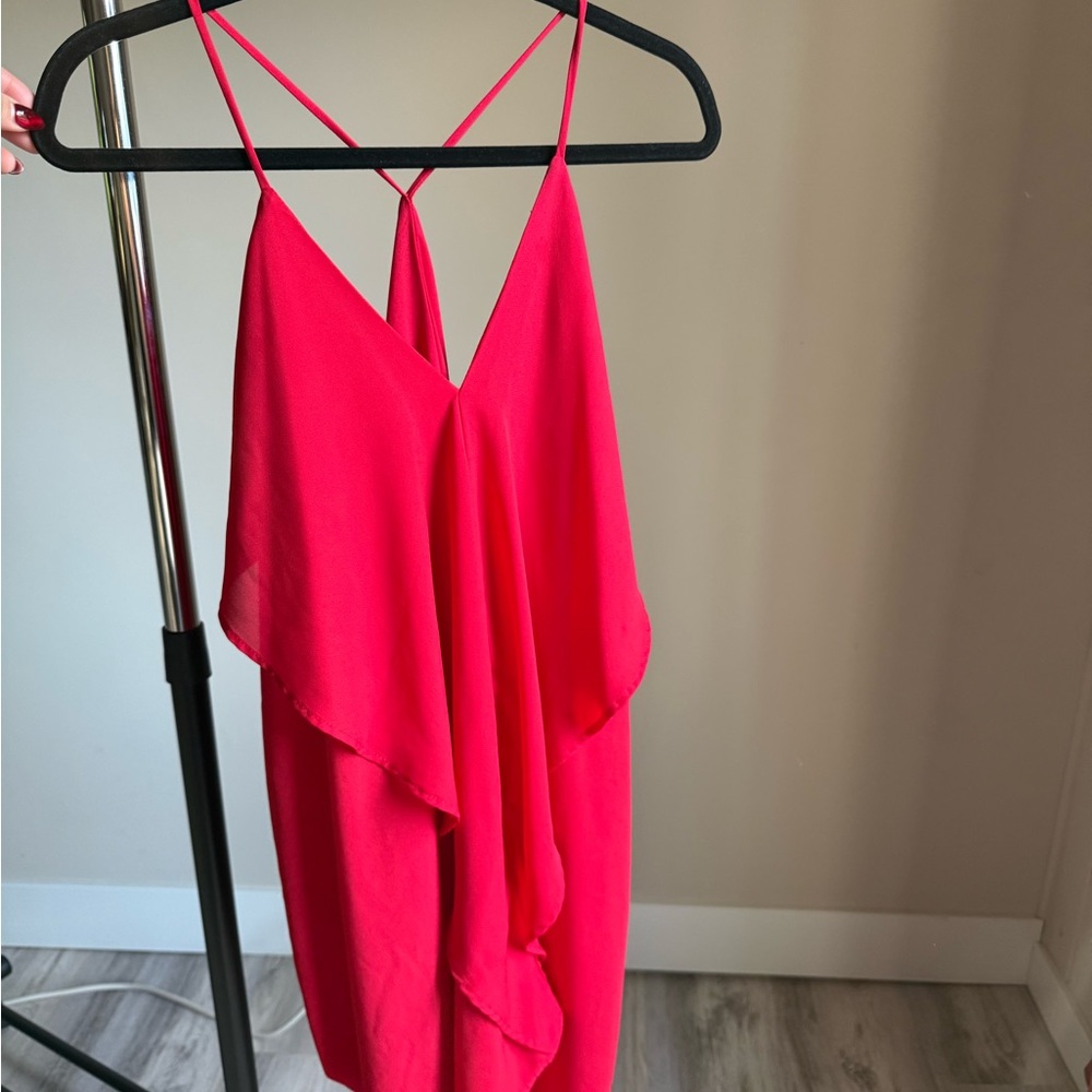 AKIRA Bold Red Dress